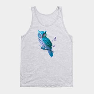 Beautiful Fantasy OWL LOVERS t-shirt hoodie apparel mug case notebook pillow wall art Tank Top